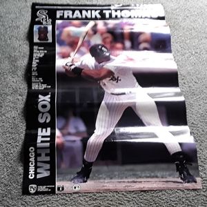 Vintage Frank Thomas Chicago White Sox 1992 Poster